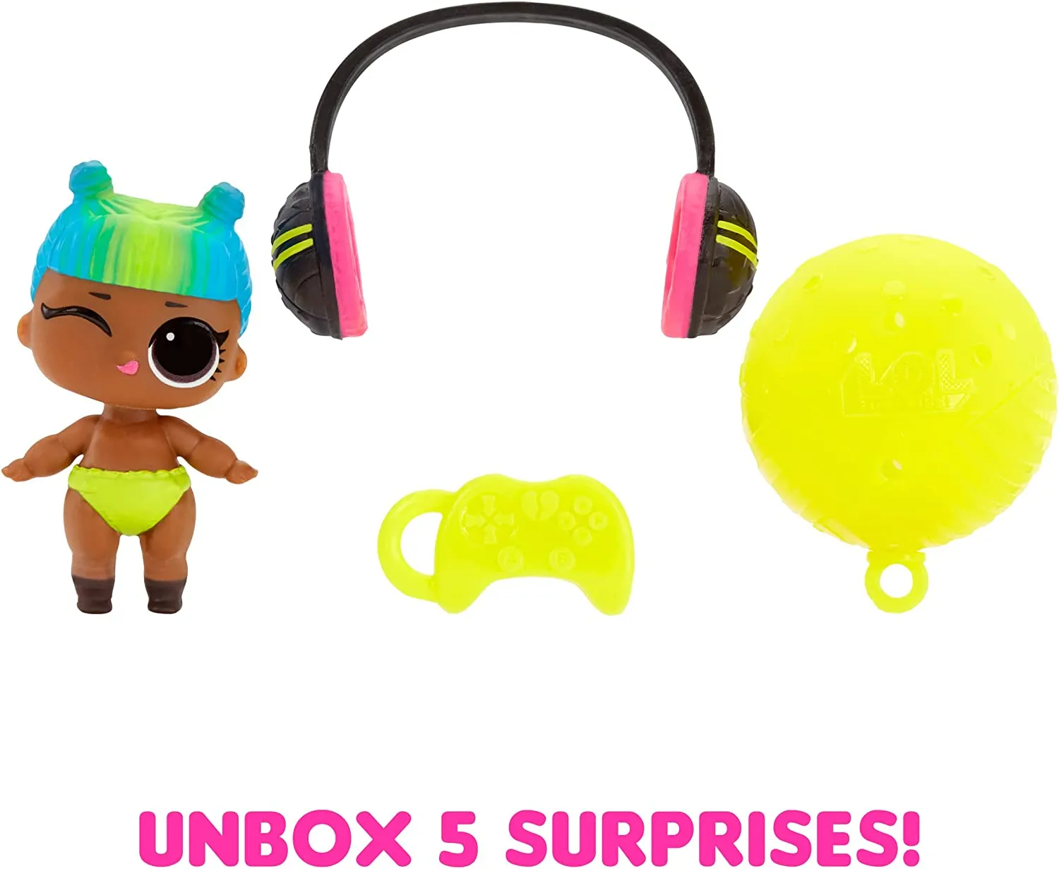 L.O.L. Surprise! Lil Sisters- with Collectible Lil Sister Doll, 5 Surprises, Mini L.O.L. Surprise! Ball, Limited Edition Dolls- Great Gift for Girls Age 4 